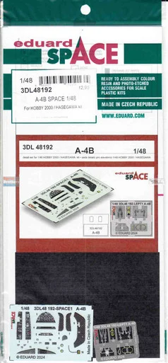 EDU3DL48192 1:48 Eduard SPACE - A-4B Skyhawk (HAS/H2K kit)