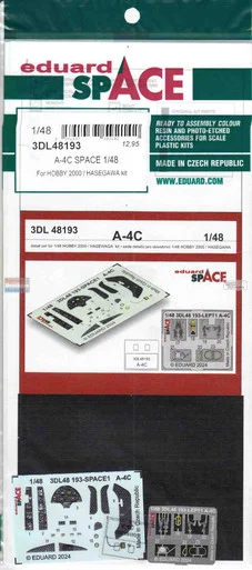 EDU3DL48193 1:48 Eduard SPACE - A-4C Skyhawk (HAS/H2K kit)