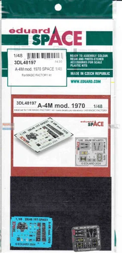 EDU3DL48197 1:48 Eduard SPACE - A-4M Skyhawk Mod 1970 (MGF kit)