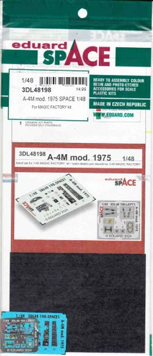 EDU3DL48198 1:48 Eduard SPACE - A-4M Skyhawk Mod 1975 (MGF kit)