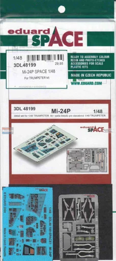 EDU3DL48199 1:48 Eduard SPACE - Mi-24P Hind (TRP kit)