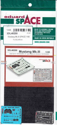 EDU3DL48200 1:48 Eduard SPACE - Mustang Mk.III (EDU kit)