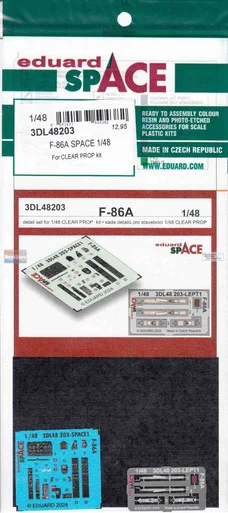 EDU3DL48203 1:48 Eduard SPACE - F-86A Sabre (CLP kit)