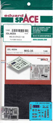 EDU3DL48204 1:48 Eduard SPACE - MiG-35 Flanker-F (HBS kit)
