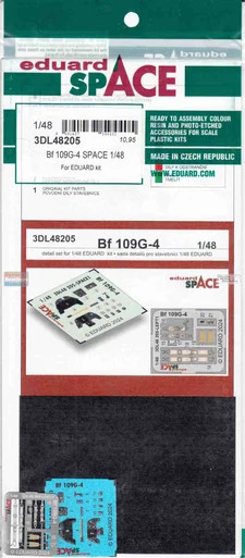 EDU3DL48205 1:48 Eduard SPACE - Bf109G-4 (EDU kit)