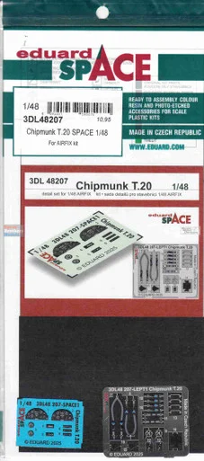 EDU3DL48207 1:48 Eduard SPACE - Chipmunk T.20 (AFX kit)