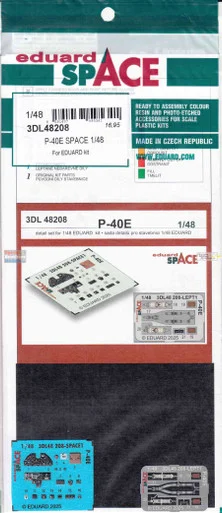 EDU3DL48208 1:48 Eduard SPACE - P-40E Warhawk (EDU kit)