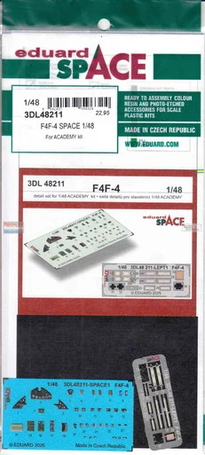 EDU3DL48211 1:48 Eduard SPACE - F4F-4 Wildcat (ACA kit)