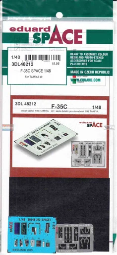 EDU3DL48212 1:48 Eduard SPACE - F-35C Lightning II (TAM kit)