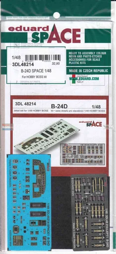 EDU3DL48214 1:48 Eduard SPACE - B-24D Liberator (HBS kit)