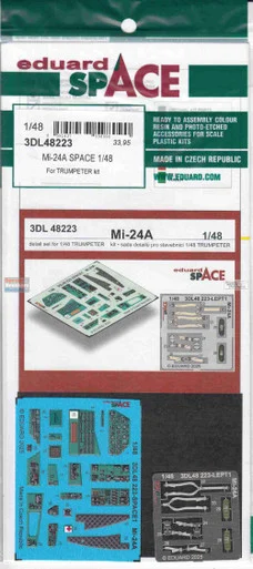 EDU3DL48223 1:48 Eduard SPACE - Mi-24A Hind (TRP kit)