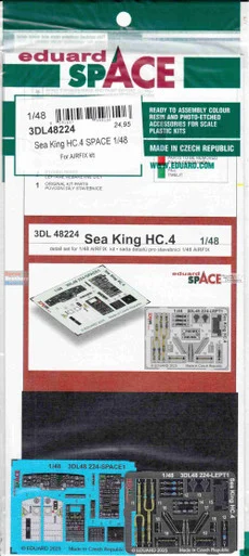 EDU3DL48224 1:48 Eduard SPACE - Sea King HC.4 (AFX kit)