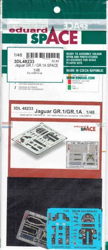 EDU3DL48233 1:48 Eduard SPACE - Jaguar GR.1/GR.1A (AFX kit)