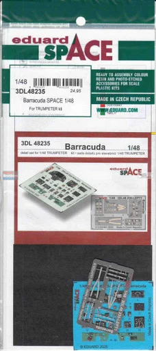 EDU3DL48235 1:48 Eduard SPACE - Fairey Barracuda (TRP kit)