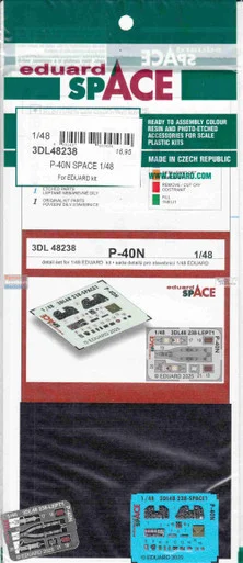 EDU3DL48238 1:48 Eduard SPACE - P-40N Warhawk (EDU kit)