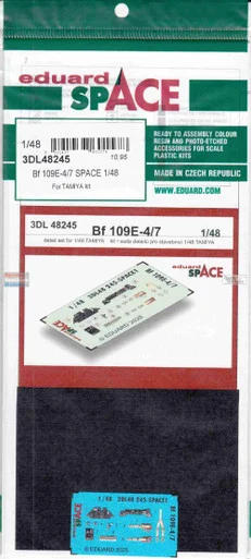 EDU3DL48245 1:48 Eduard SPACE - Bf109E-4 Bf109E-7 (TAM kit)