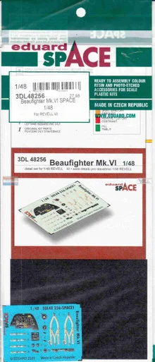 EDU3DL48256 1:48 Eduard SPACE - Beaufighter Mk.VI (REV kit)