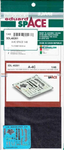 EDU3DL48261 1:48 Eduard SPACE - A-4C Skyhawk (HBS kit)