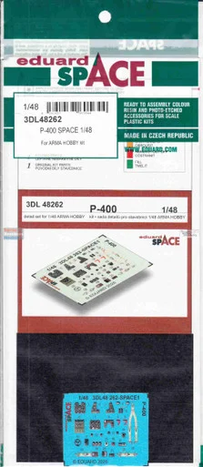 EDU3DL48262 1:48 Eduard SPACE - P-400 Airacobra (ARM kit)