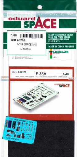EDU3DL48269 1:48 Eduard SPACE - F-35A Lightning II (ITA kit)