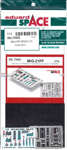 EDU3DL72003 1:72 Eduard SPACE - MiG-21PF Fishbed (EDU kit)