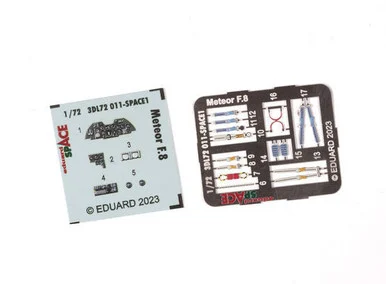 1/72 Eduard Meteor F.8 Space for Airfix