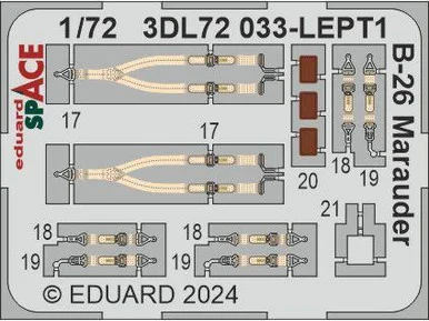 1/72 Eduard B-26 Marauder SPACE Set