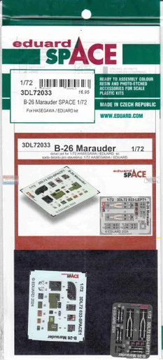 EDU3DL72033 1:72 Eduard SPACE - B-26 Marauder (EDU/HAS kit)