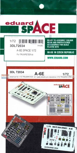 EDU3DL72034 1:72 Eduard SPACE - A-6E Intruder (TRP kit)