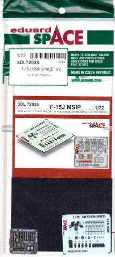 EDU3DL72038 1:72 Eduard SPACE - F-15J MSIP Eagle (FNM kit)