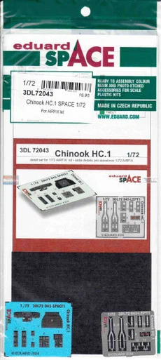 EDU3DL72043 1:72 Eduard SPACE - Chinook HC.1 (AFX kit)