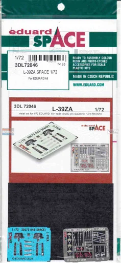 EDU3DL72046 1:72 Eduard SPACE - L-39ZA Albatros (EDU kit)