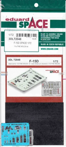 EDU3DL72048 1:72 Eduard SPACE - F-15D Eagle (FNM kit)