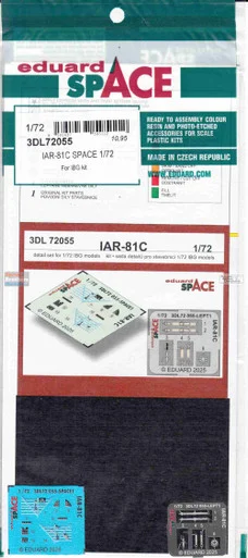 EDU3DL72055 1:72 Eduard SPACE - IAR-81C (IBG kit)