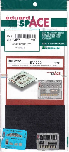 EDU3DL72057 1:72 Eduard SPACE - Bv222 (REV kit)