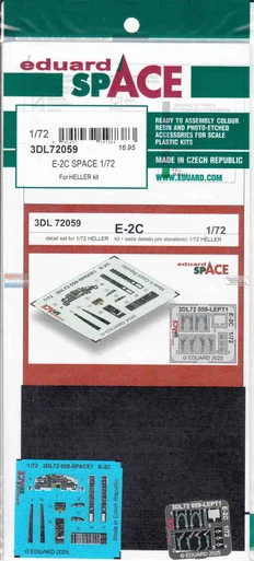 EDU3DL72059 1:72 Eduard SPACE - E-2C Hawkeye (HEL kit)