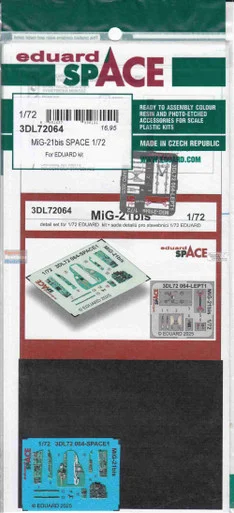 EDU3DL72064 1:72 Eduard SPACE - MiG-21bis Fishbed (EDU kit)
