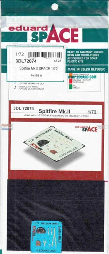 EDU3DL72074 1:72 Eduard SPACE - Spitfire Mk.II (IBG kit)