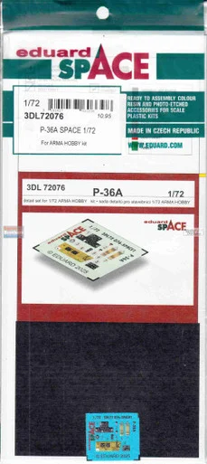 EDU3DL72076 1:72 Eduard SPACE - P-36A (ARM kit)
