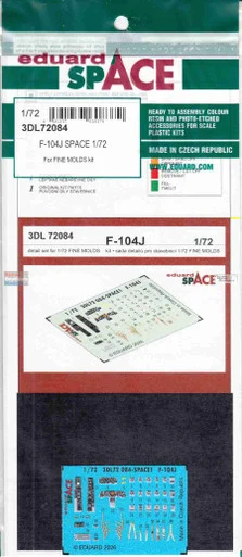 EDU3DL72084 1:72 Eduard SPACE - F-104J Starfighter (FNM kit)