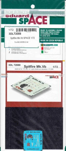 EDU3DL72088 1:72 Eduard SPACE - Spitfire Mk.Vb (IBG kit)