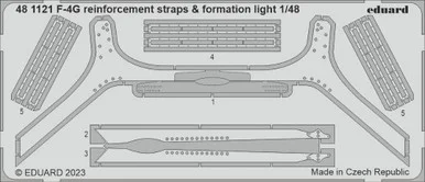 1/48 Eduard F-4G reinforcement straps & form