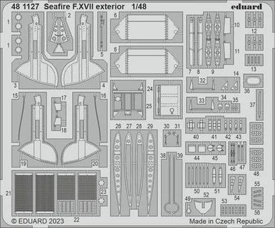 1/48 Eduard Seafire F.XVII exterior Photo Etch