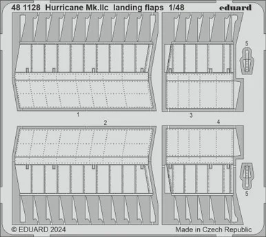 1/48 Eduard Hurricane Mk.IIc landing flaps Photo etched set
