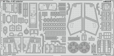 1/48 Eduard F-4C exterior Photo Etch set for HOBBY 2000 / ACADEMY