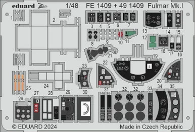 1/48 Eduard Fulmar Mk.I Photo etched set