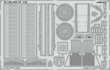 1/48 Eduard MiG-35 Photo etched set for HOBBY BOSS