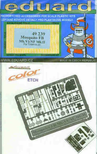 EDU49239 1:48 Eduard Color PE - Mosquito FB Mk VI/NF Mk II #49239