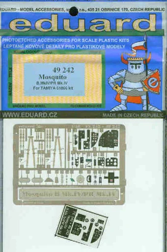 EDU49242 1:48 Eduard Color PE - Mosquito B Mk IV / PR Mk IV (TAM kit) #49242