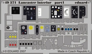 1/48 Eduard Lancaster Interior for TAM (Pre-Painted)